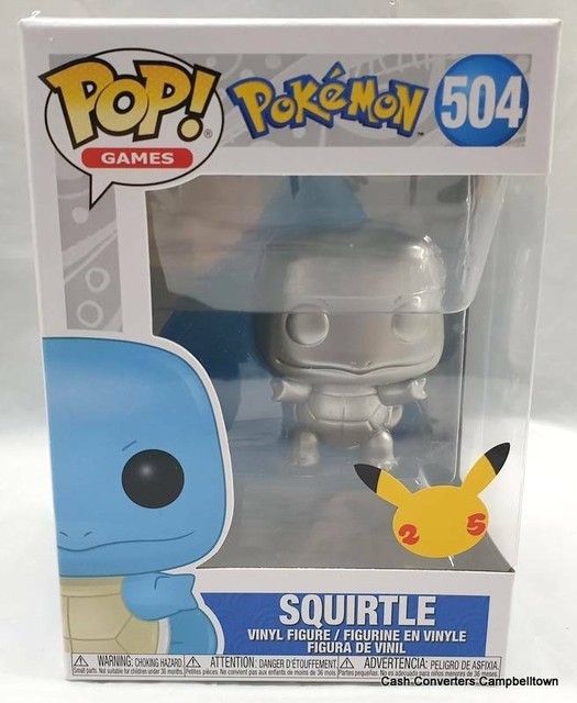 FUNKO POP VINYL POKEMON 504 SQUIRTLE 